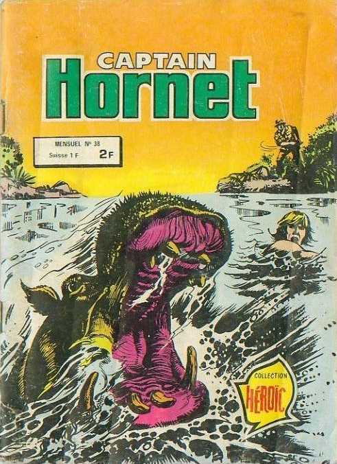 Scan de la Couverture Captain Hornet n 38